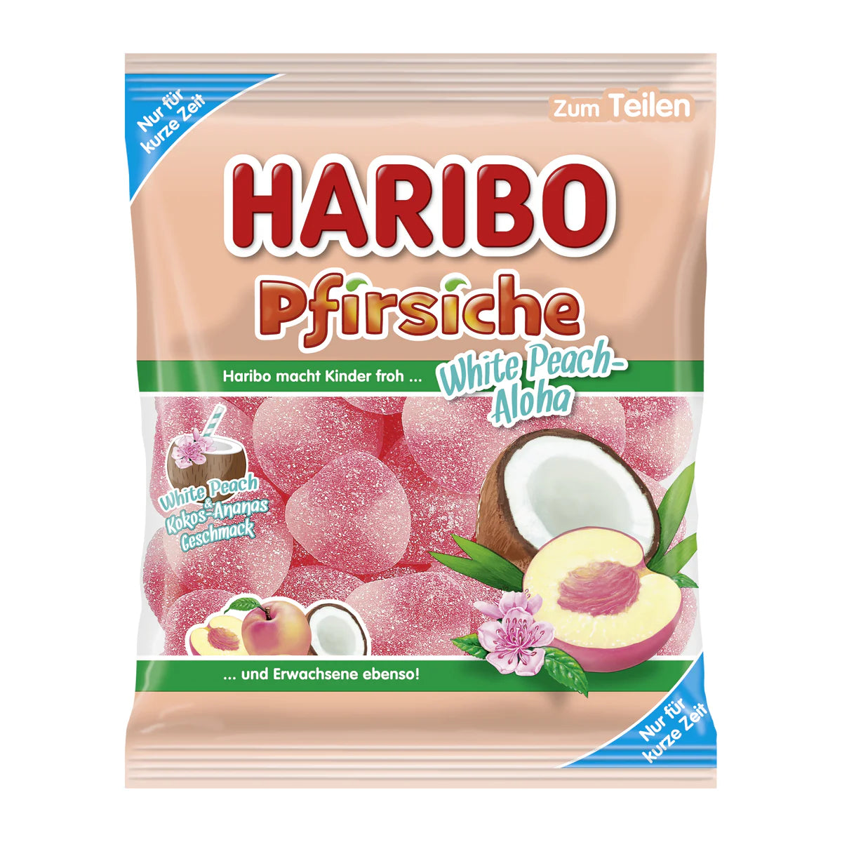 Haribo Pfirsiche – White Peach Aloha - Germany